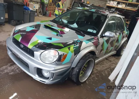 2003 Subaru Impreza Wrx из США, поврежденный, VIN JF1GG29663G801904